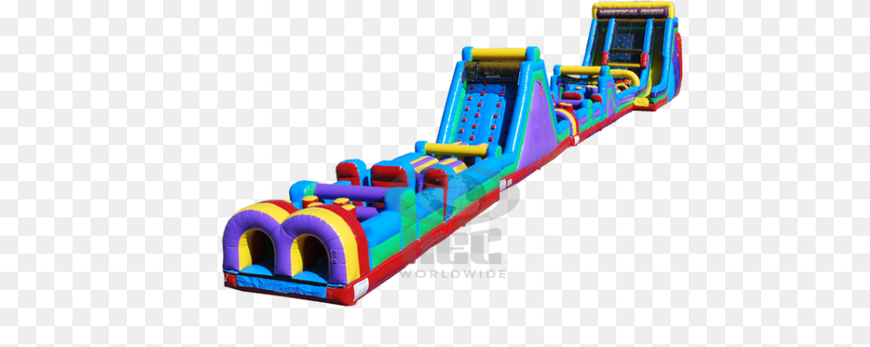 Mega Obstacle Course Combo Watermark Mega Obstacle Course, Play Area, Indoors, Slide, Toy Free Transparent Png