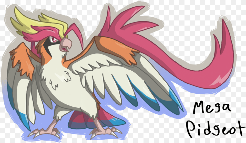 Mega Pidgeot By Https Eagle, Animal, Bird, Vulture, Baby Free Png Download