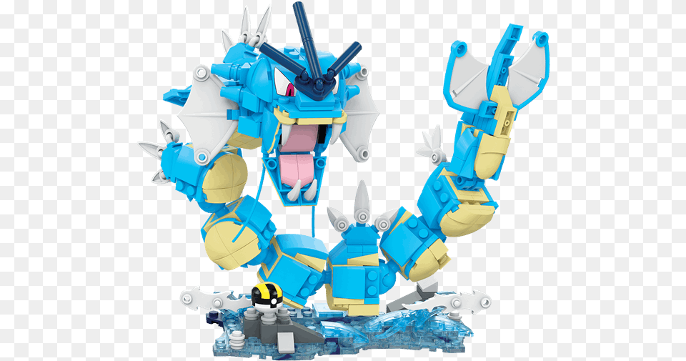 Mega Pikachu Gyarados Brands Lego Gyarados Pokemon Set, Robot, Toy Free Png Download