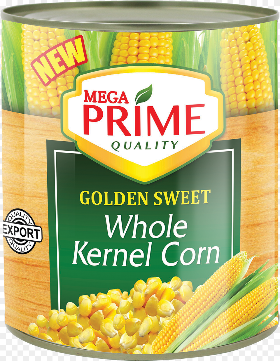 Mega Prime Whole Kernel Corn, Food, Grain, Plant, Produce Png