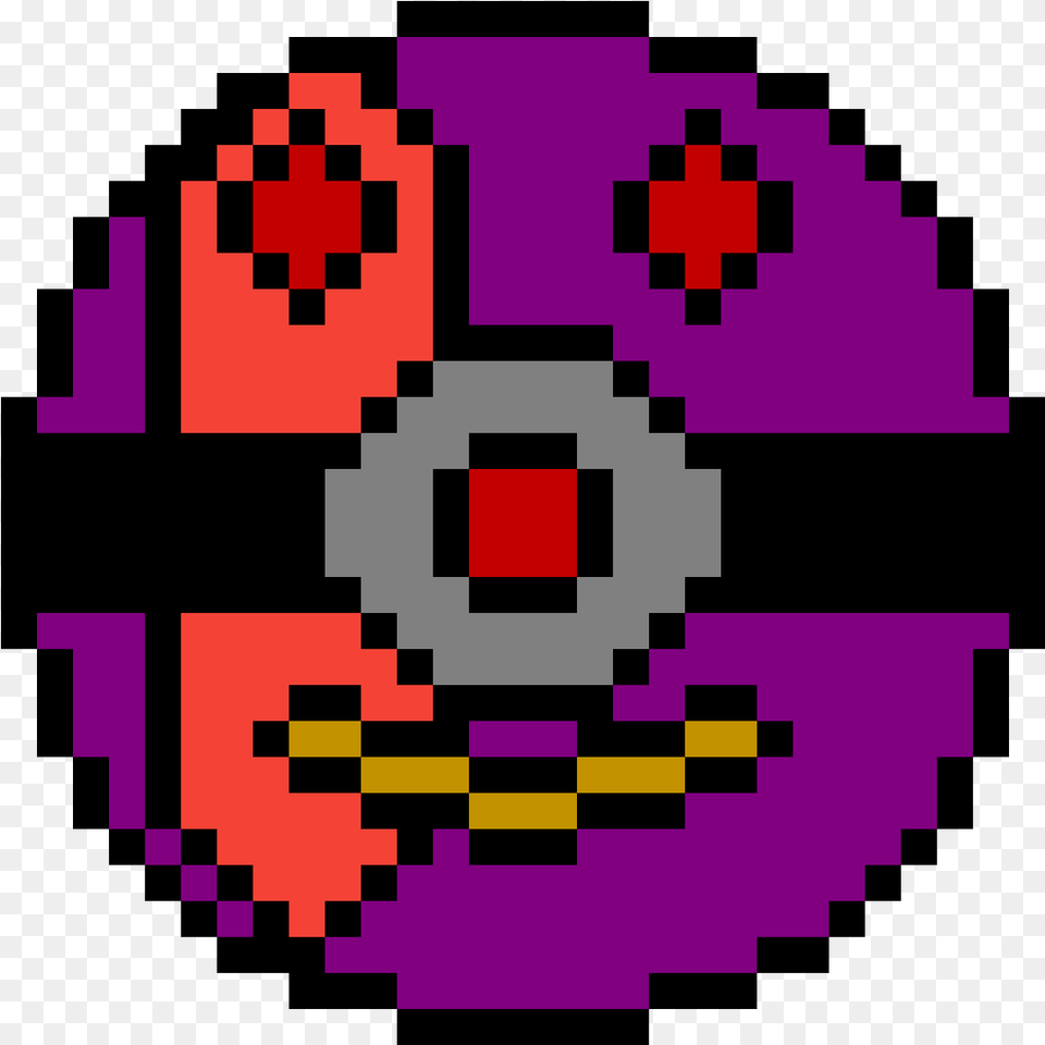 Mega Sableye Spiderman Logo Perler Beads, First Aid, Art, Graphics, Purple Free Transparent Png