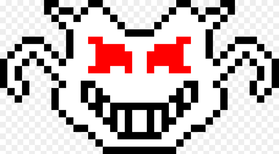 Mega Sans Head Pixel Art Cat Face, Logo, First Aid Png Image