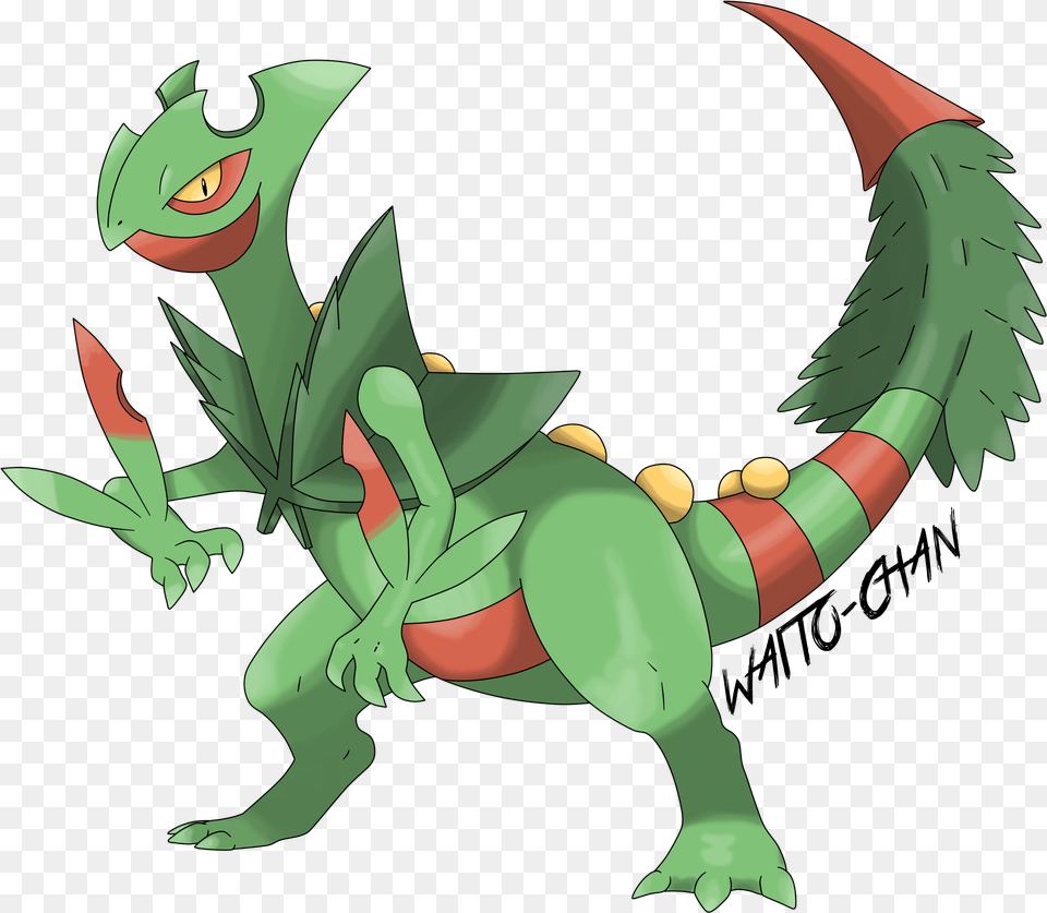 Mega Sceptile, Baby, Person Png Image