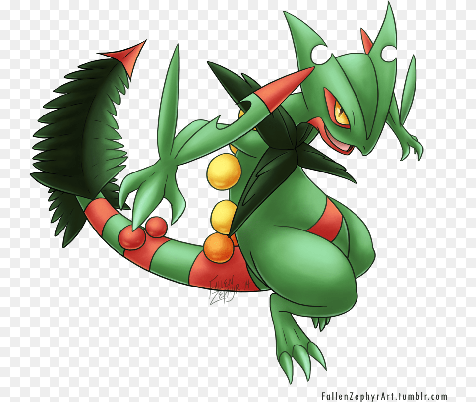 Mega Sceptile By Fallenzephyr Mega Sceptile, Dragon Png