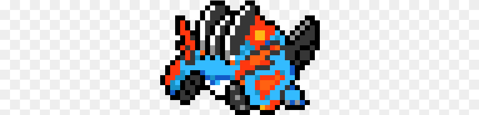 Mega Swampert Mega Swampert Pixel Art, Graphics, Pattern, Blackboard Png