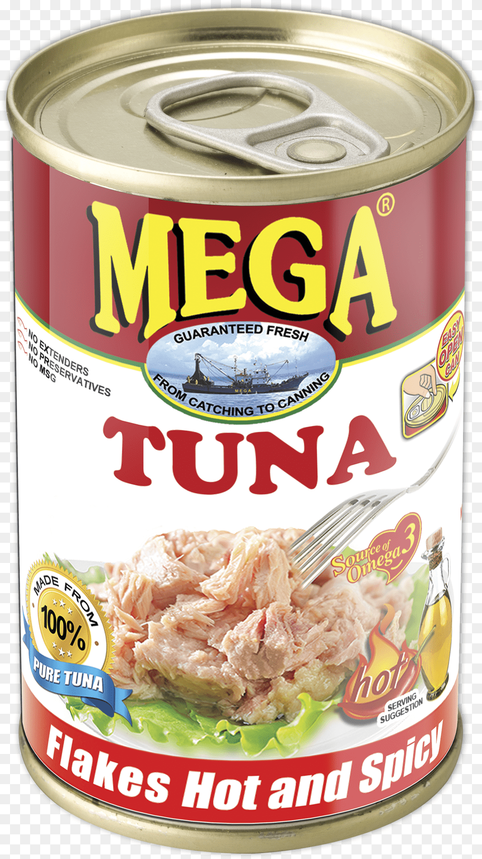 Mega Tuna Hot And Spicy 155g Mega Tuna Hot And Spicy Free Png