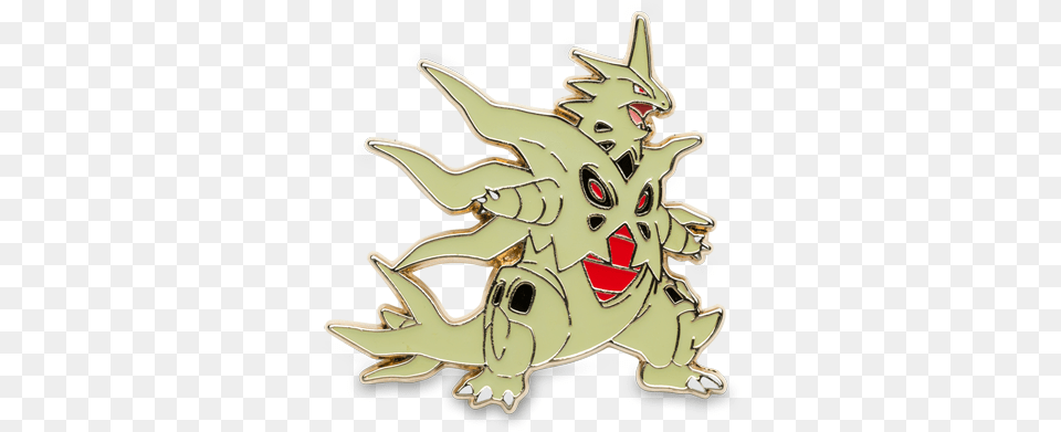 Mega Tyranitar Pin With 3 Booster Packs Pokmon Trading Card Game, Electronics, Hardware Free Transparent Png