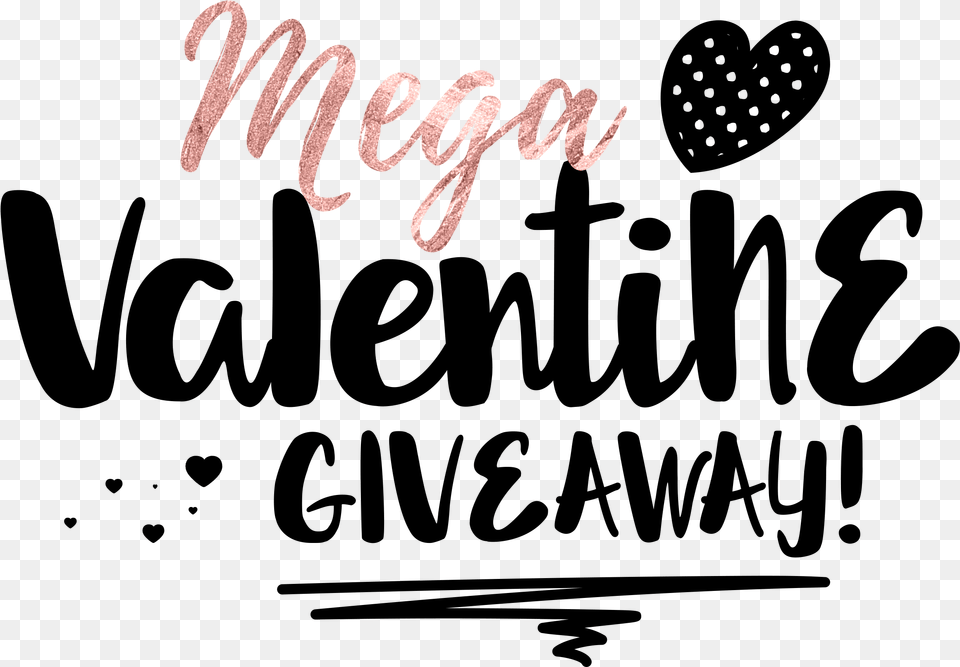 Mega Valentines Day Calligraphy, Text, Handwriting Png Image