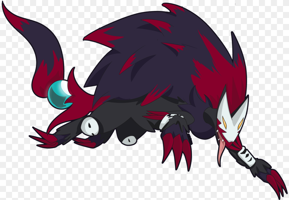 Mega Zoroark Pokemon Zoroark Coloring, Book, Comics, Publication, Electronics Free Transparent Png