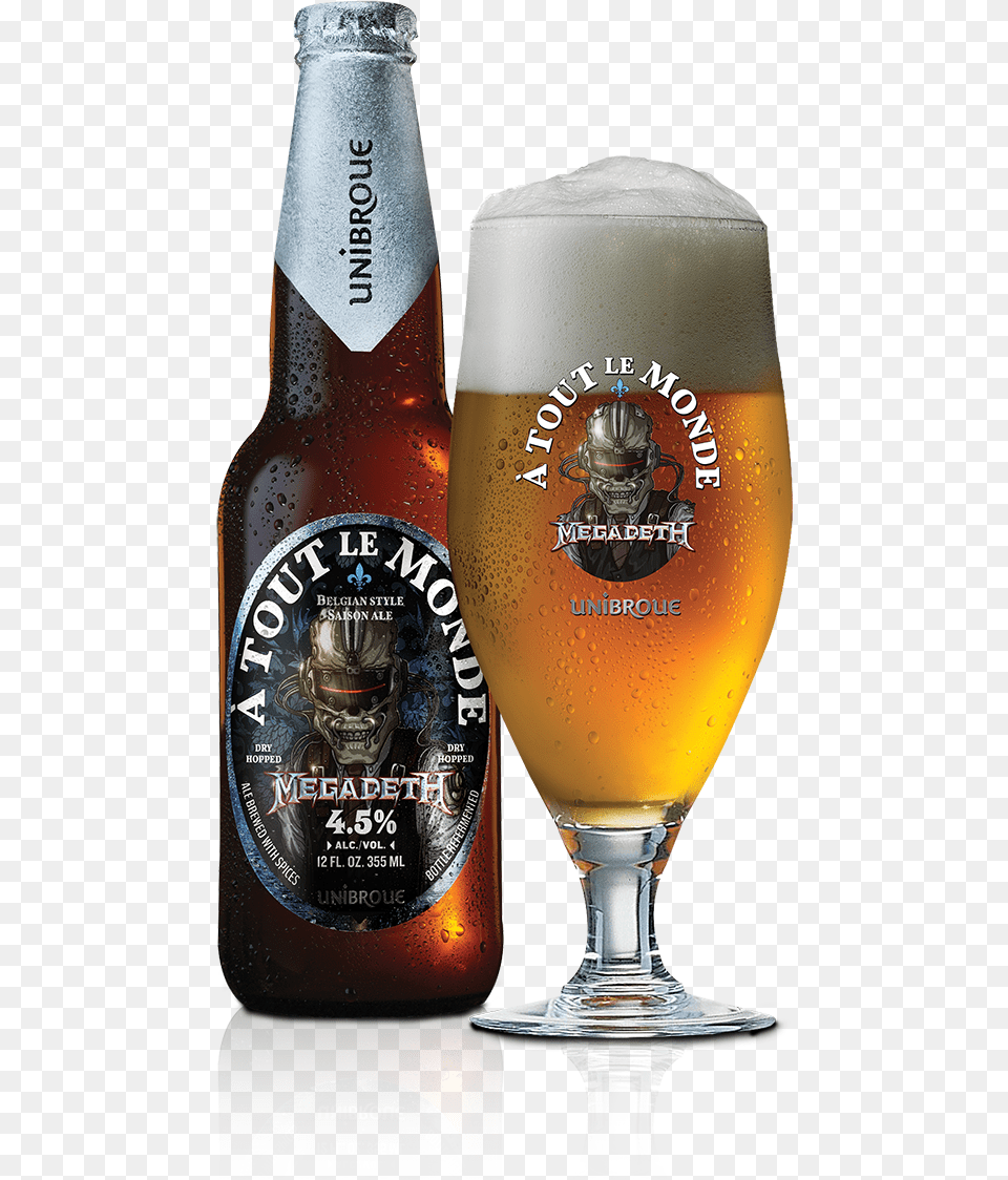 Megadeth Atm 12 Oz Uusa And Glass, Alcohol, Beer, Lager, Beverage Free Png