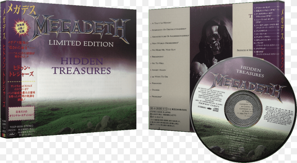Megadeth Hidden Treasures, Disk, Dvd, Baby, Person Png