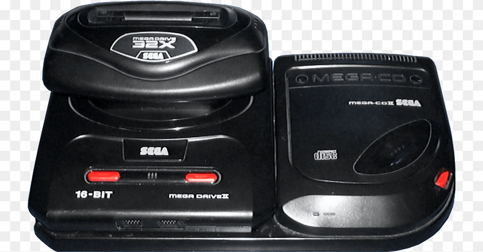 Megadrive Megacd Amp 32x Mega Drive Sega, Electronics, Tape Player, Cassette Player, Cd Player Free Transparent Png