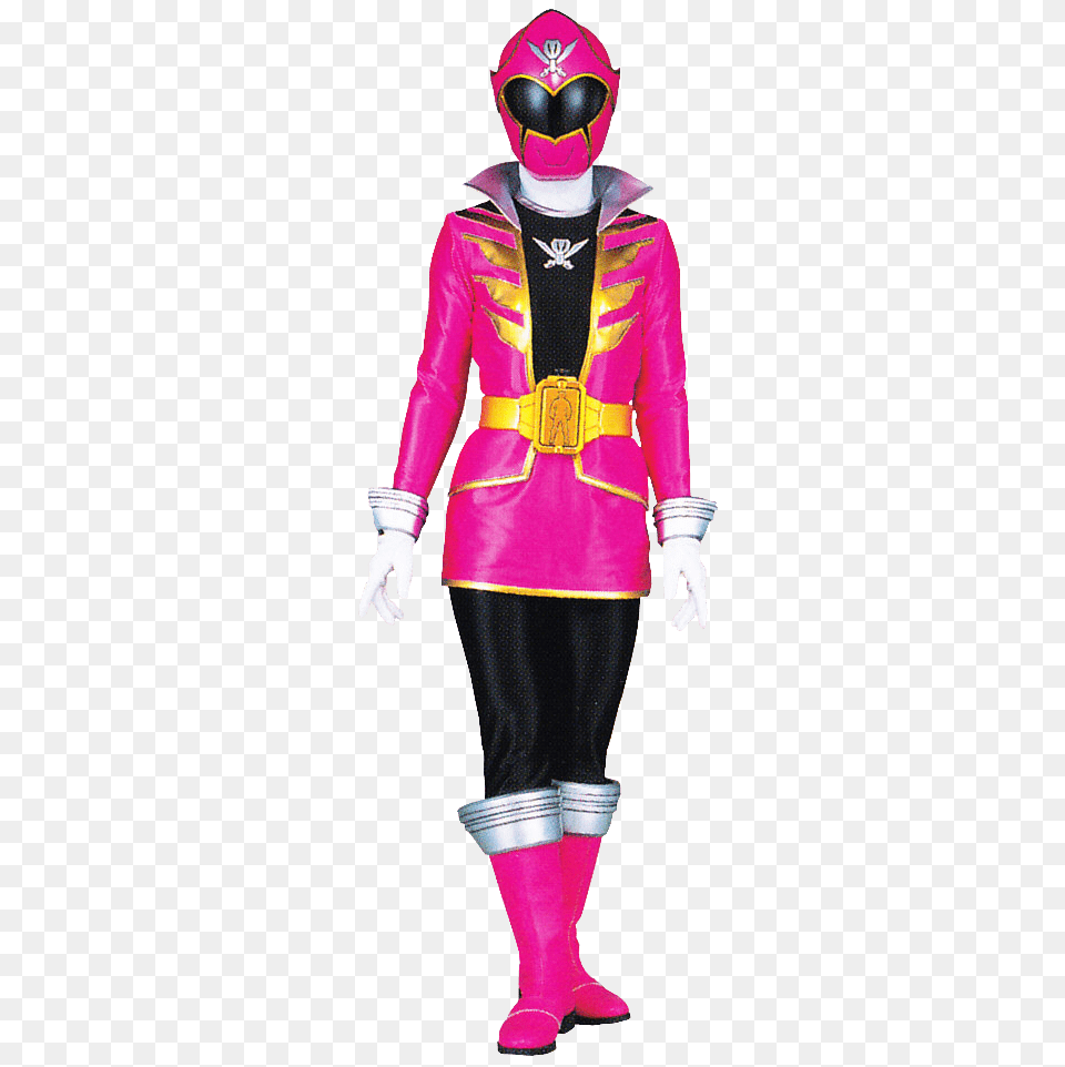 Megaforce Pink, Clothing, Costume, Person, Coat Free Png Download