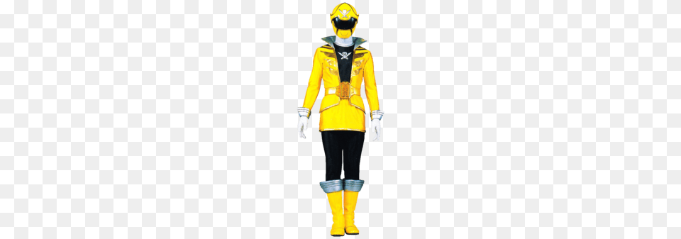 Megaforce Yellow, Clothing, Coat, Costume, Person Png Image