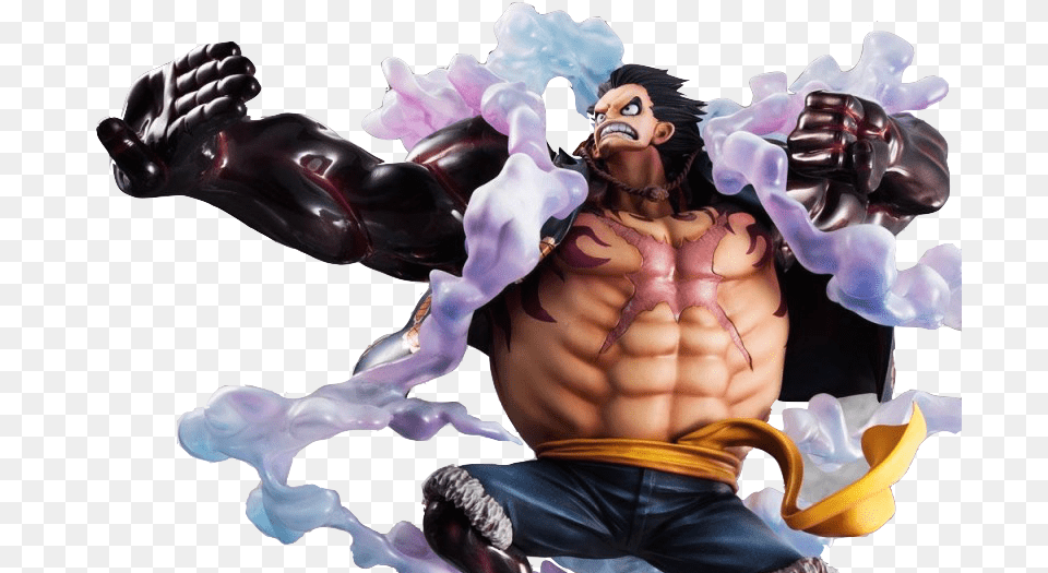 Megahouse One Piece Excellent Luffy Gear 4 Toyslife One Piece Unlimited World Red Gear, Adult, Male, Man, Person Png Image