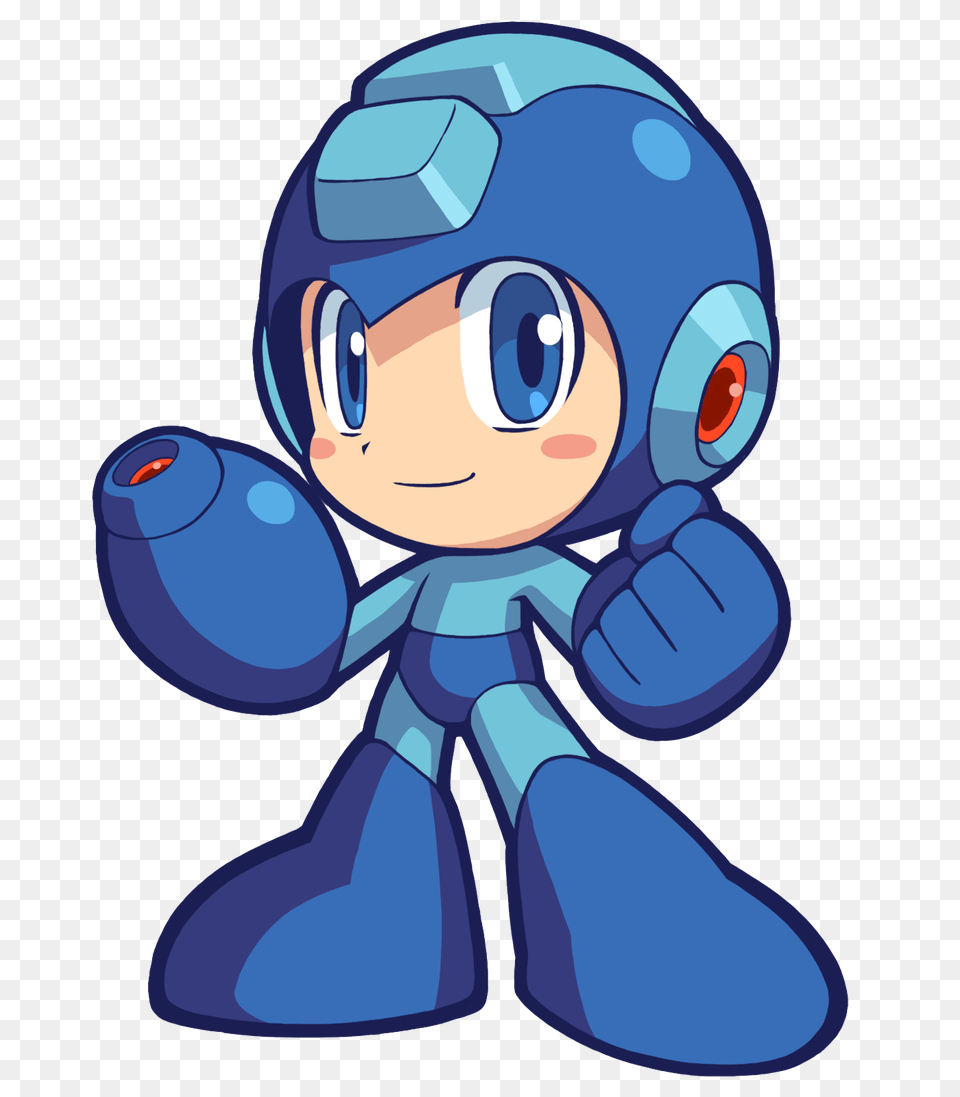 Megaman Clipart, Baby, Person, Face, Head Free Png Download