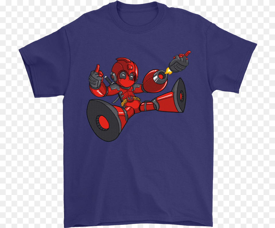 Megaman Deadpool Capcom And Marvel Mashup Shirts Ben And Rey Star Wars T Shirt, Clothing, T-shirt, Baby, Person Free Transparent Png