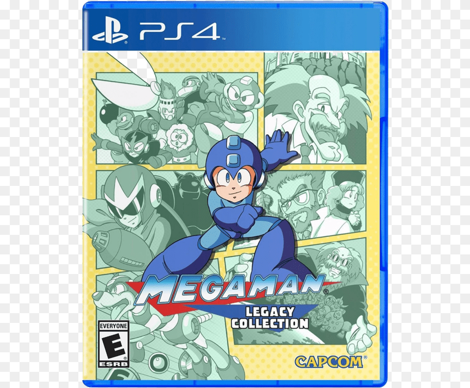 Megaman Legacy Collection, Book, Comics, Publication, Baby Png Image