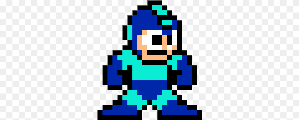Megaman Pixel Art Minecraft Pixel Video Game Characters, First Aid Png