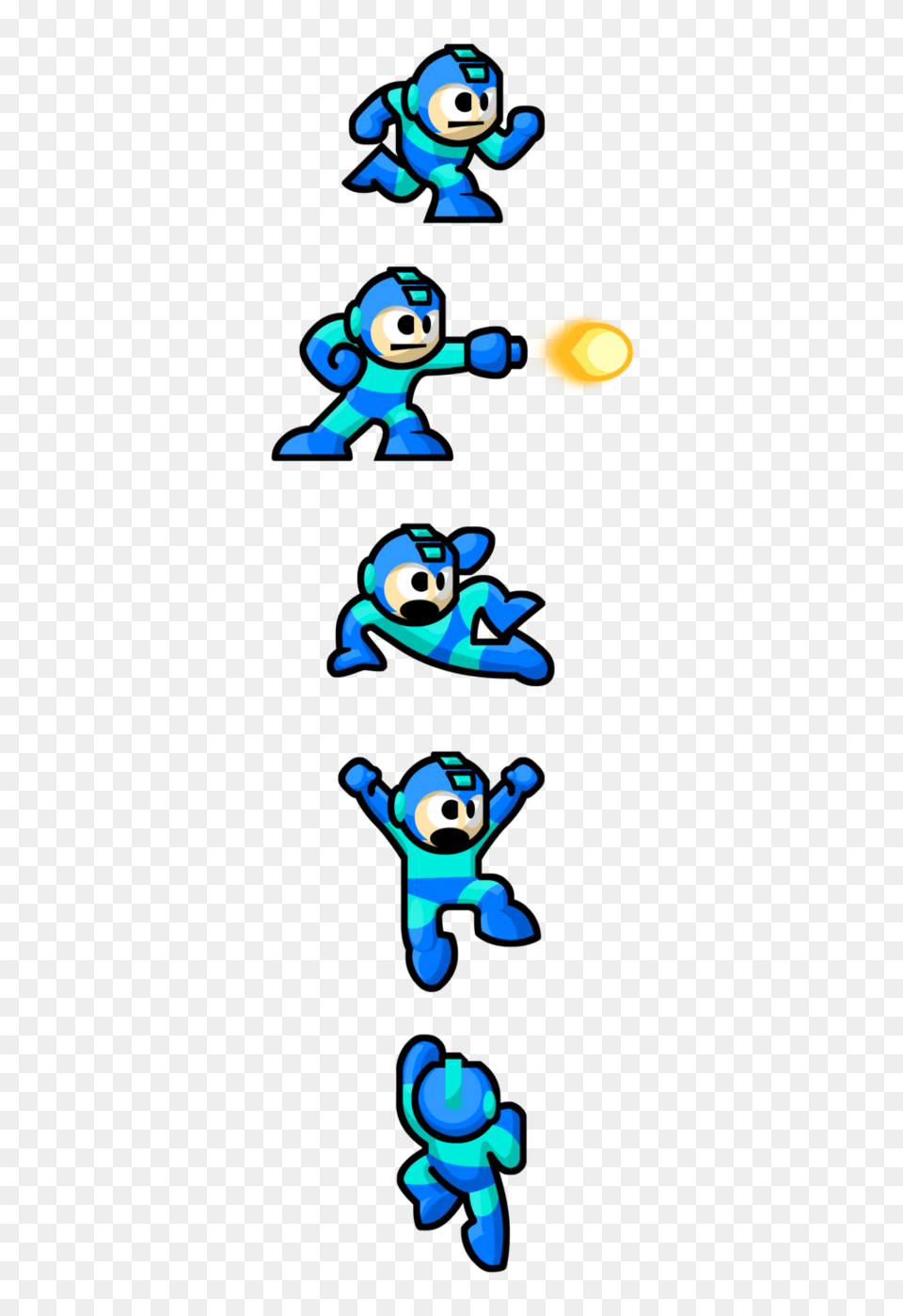 Megaman Sprites In Action, Baby, Person Png Image