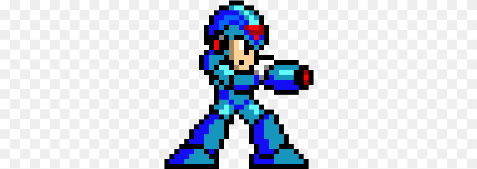 Megaman Sprites Mega Man X Charge Shot, Qr Code Free Transparent Png