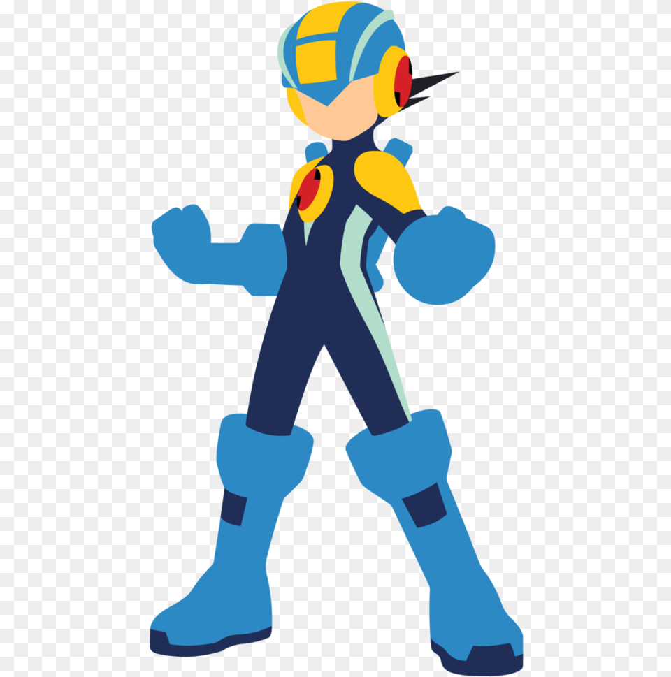 Megaman Vector By Jax89man Mega Man X Vector Transparent Megaman Nt Warrior Anime, Baby, Person Png