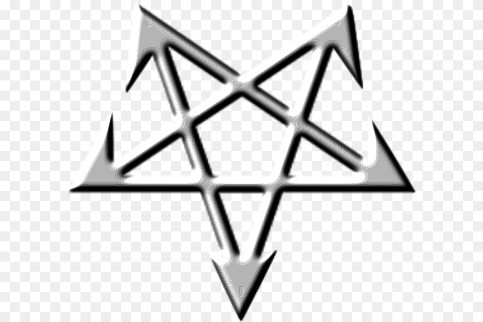 Megaminx Black And White, Star Symbol, Symbol, Nature, Night Png Image