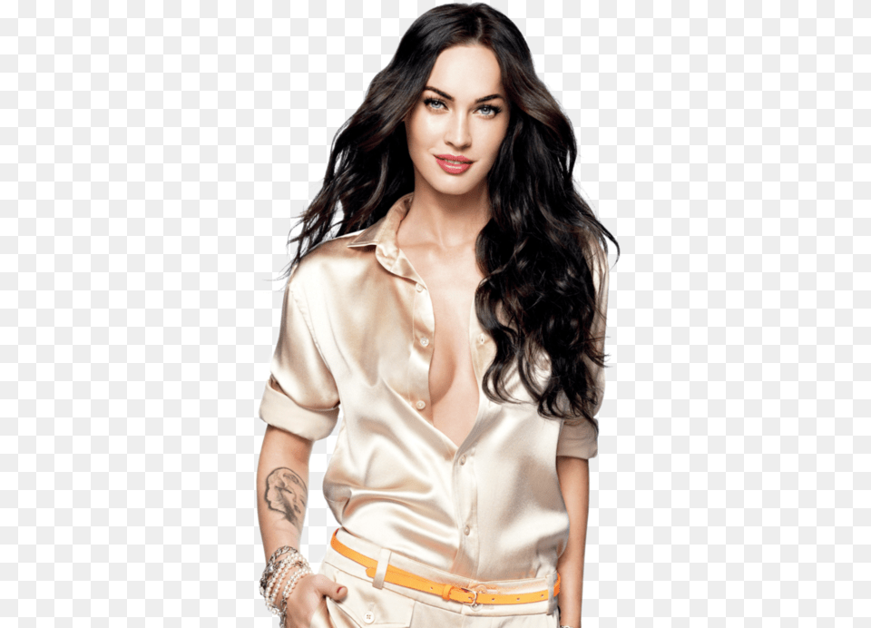 Megan Fox By Vs Angel Megan Fox Hd, Woman, Adult, Person, Blouse Free Transparent Png