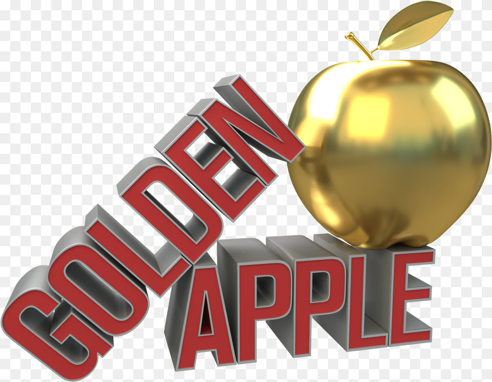 Megan Gapinski Golden Apple Logo, Sphere, Gold, Dynamite, Weapon Free Png