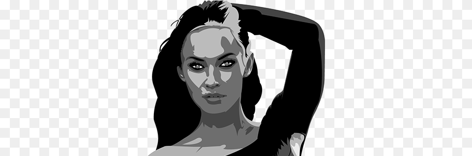 Meganfox Projects Photos Videos Logos Illustrations And Illustration, Head, Portrait, Photography, Person Png