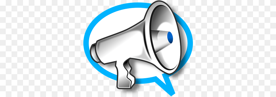 Megaphone Electronics, Speaker, Lighting, Appliance Png Image