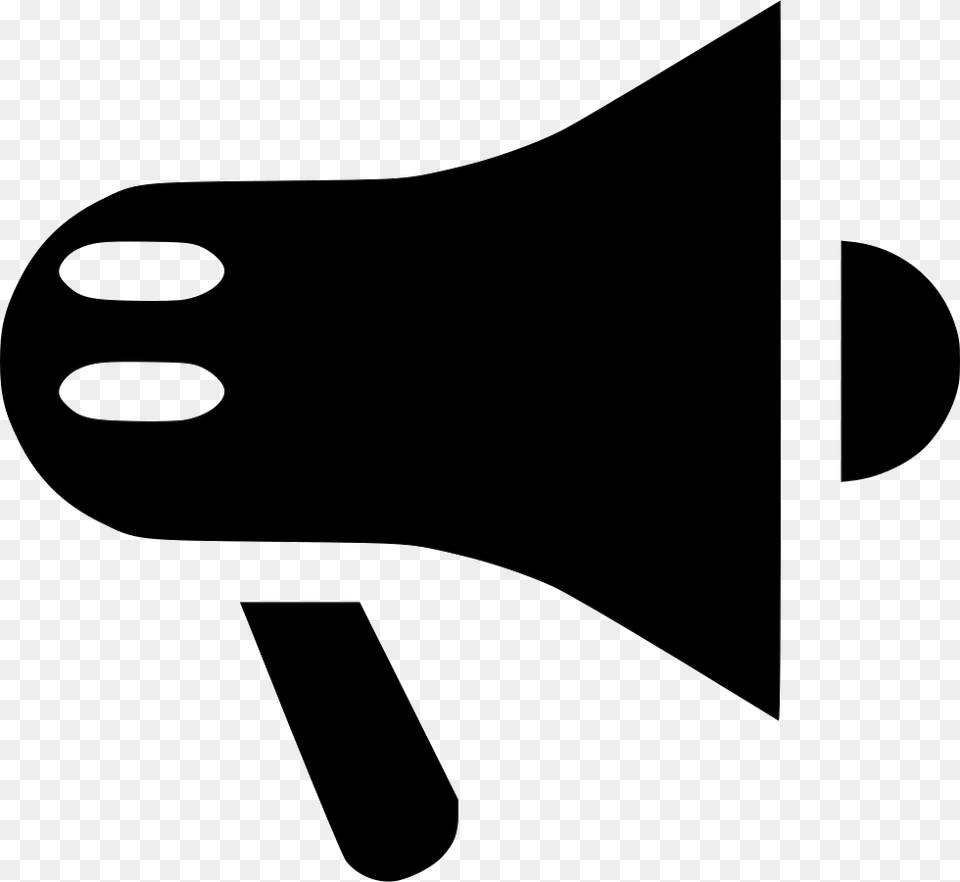 Megaphone, Stencil, Cutlery, Fork, Silhouette Free Png
