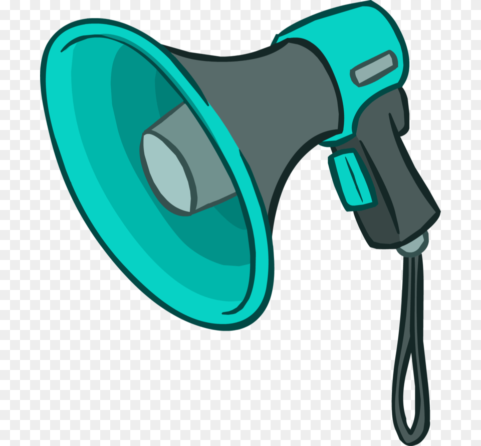 Megaphone Background Transparent Bullhorn Clipart, Lighting, Electronics Free Png Download