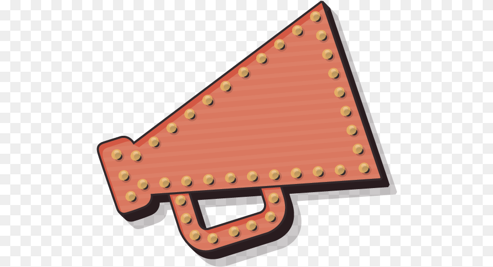 Megaphone Icon 3 Plywood, Triangle, Electronics, Mobile Phone, Phone Free Png