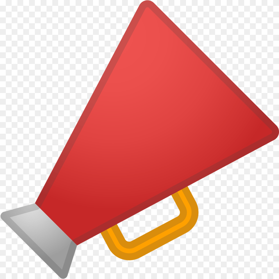 Megaphone Icon Clip Art Transparent Background Red Megaphone Icon, Sign, Symbol Png