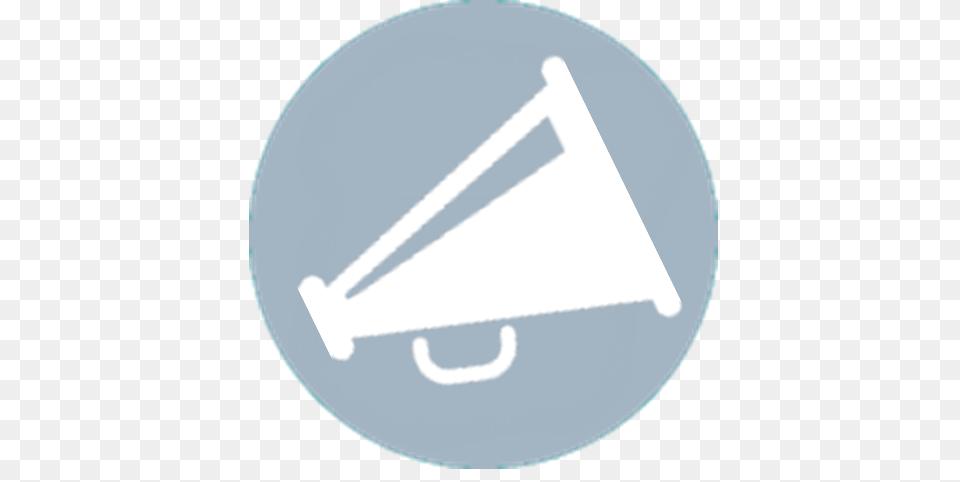 Megaphone Icon Final, Disk Png
