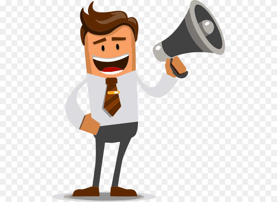 Megaphone Man Electronics, Speaker, Person, Face Png Image