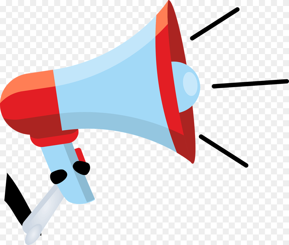 Megaphone With The Hand Clipart, Electronics Png