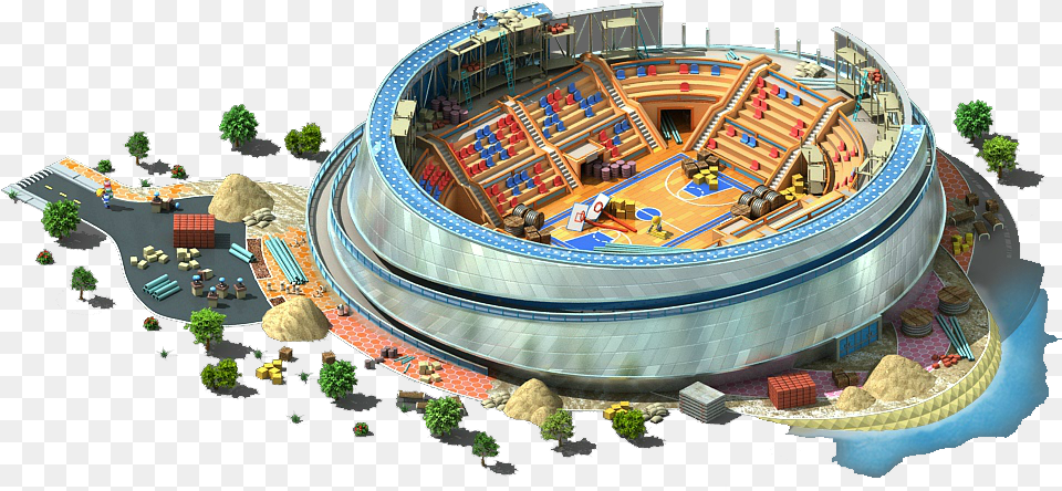 Megapolis Basketball Arena L1 Basketball, Play Area, Plant, Outdoors, Cad Diagram Png