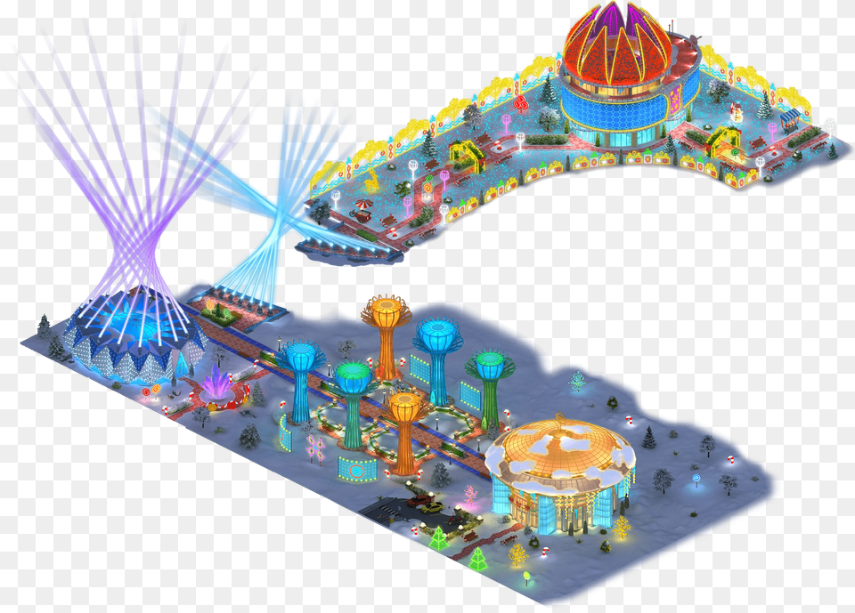 Megapolis Wiki, Amusement Park Png Image