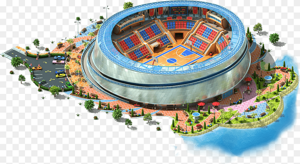 Megapolis Wiki Bird39s Eye View, Architecture, Building, Arena, Outdoors Free Png