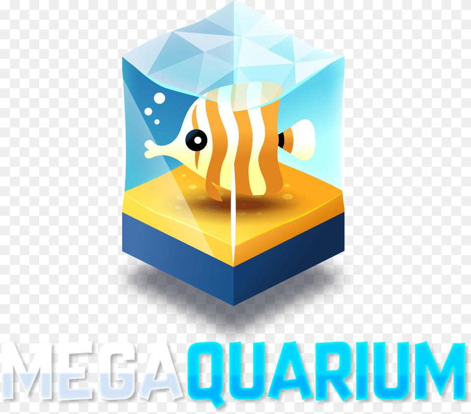 Megaquarium Logo, Ice, Advertisement, Outdoors, Art Free Png Download