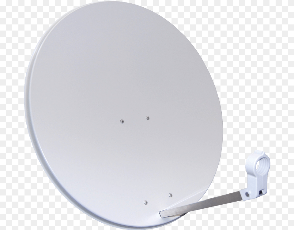 Megasat 60cm Mirror Steel Light Grey Front View Circle, Electrical Device, Antenna, Plate Free Png Download