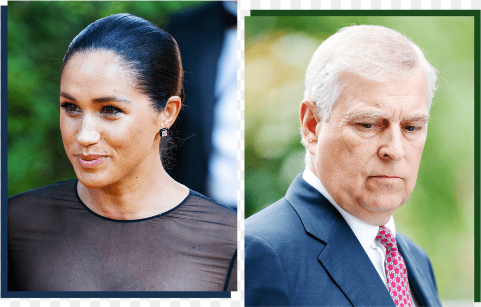 Meghan Markle And Prince Andrew Prince Andrew Pedophile, Accessories, Tie, Suit, Portrait Png