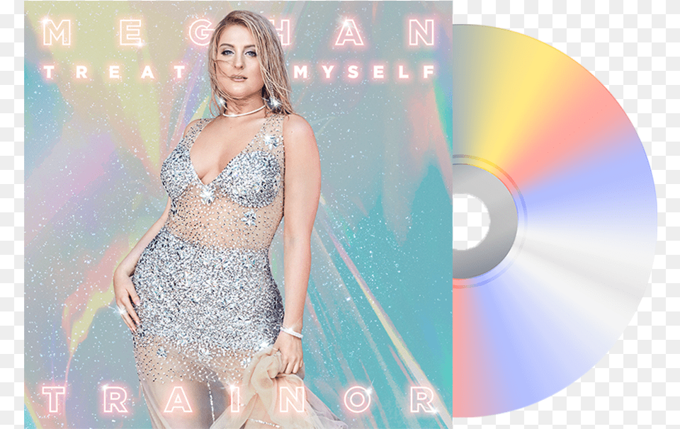 Meghan Trainor Treat Myself Cd Signed Booklet All The Ways Meghan Trainor Album, Adult, Person, Female, Woman Png Image