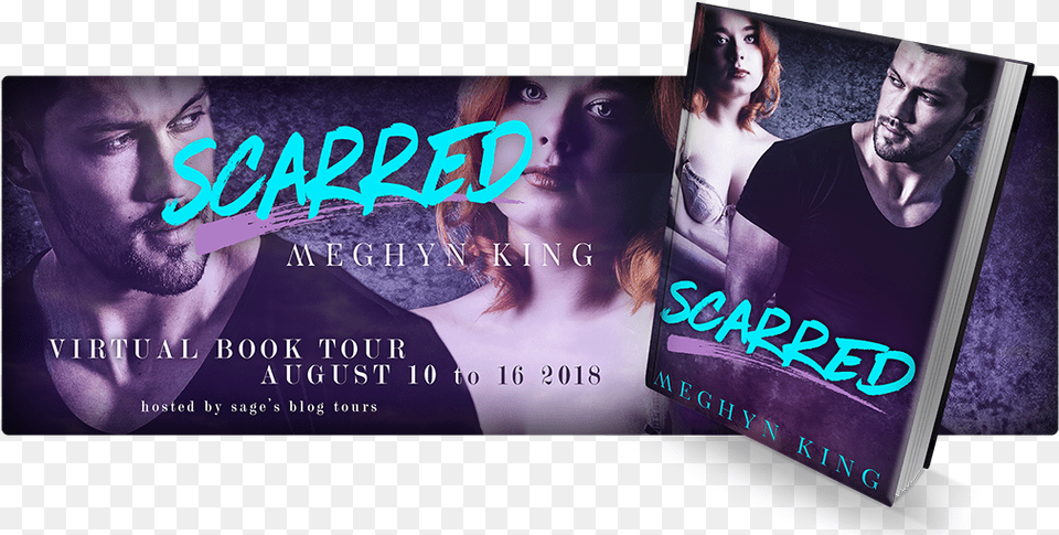 Meghyn King Author Of Scarred Flyer, Publication, Book, Novel, Adult Free Png Download