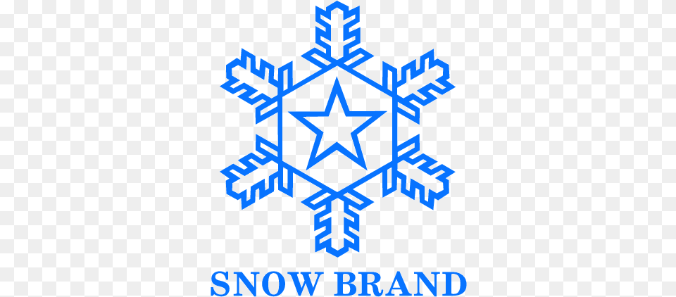 Megmilk Snow Brand Logo, Nature, Outdoors, Snowflake, Dynamite Free Png Download