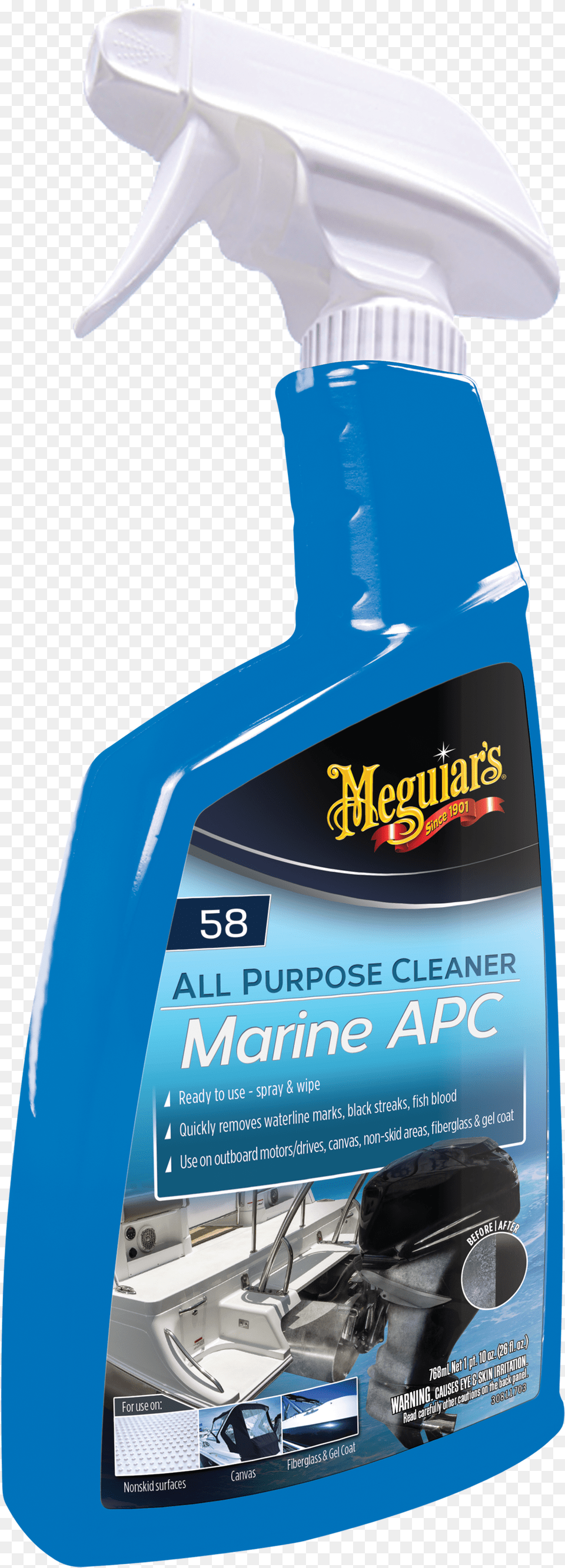 Meguiar S Marine All Purpose Cleaner 26 Oz Meguiar39s Vinyl Top Cleaner, Cleaning, Person, Can, Spray Can Png Image