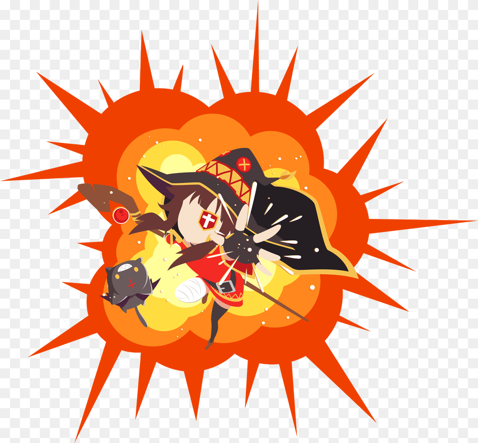 Megumin Free Png Download