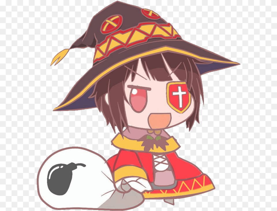 Megumin Chibi, Baby, Person, Face, Head Png